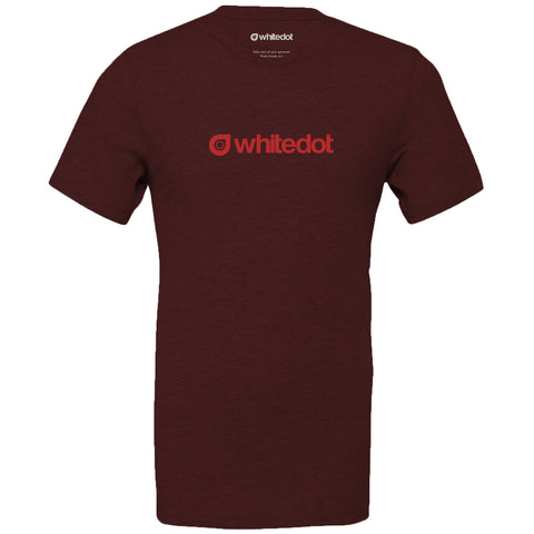 Whitedot Skis Brand T-shirt Red